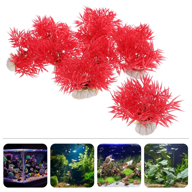10pcs clip cardinale rosso sulla decorazione dell'albero di