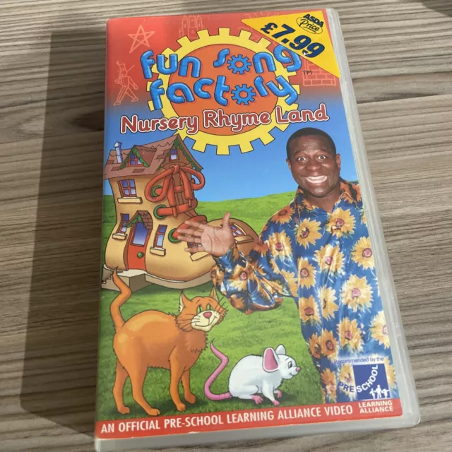 Vintage fun song factory nursery rhyme land vhs 14 99 picclick uk