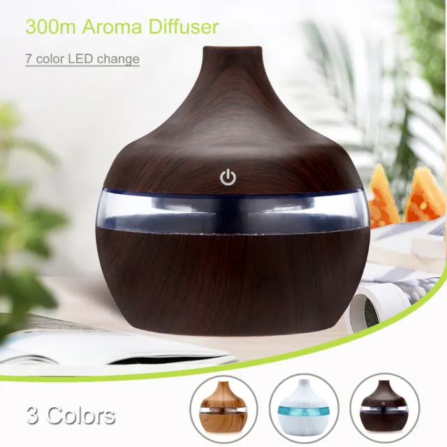 LED Aroma Humidifier Air Purifier Essential Oil Diffuser Aromatherapy Humidifier