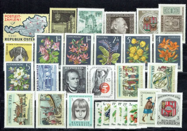 Österreich Doubletten Postfrisch aus 1966 (A1022)