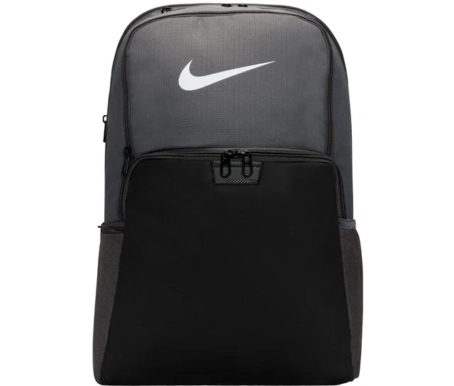 Nike Brasilia 9.5 XL Training Backpack, Iron Grey/Black/White