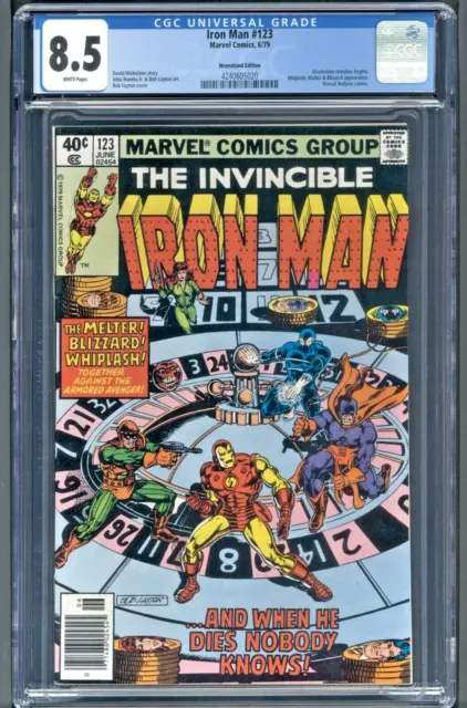 The Invincible Iron Man #123 (Marvel Comics) CGC 8.5 *KEY ISSUE