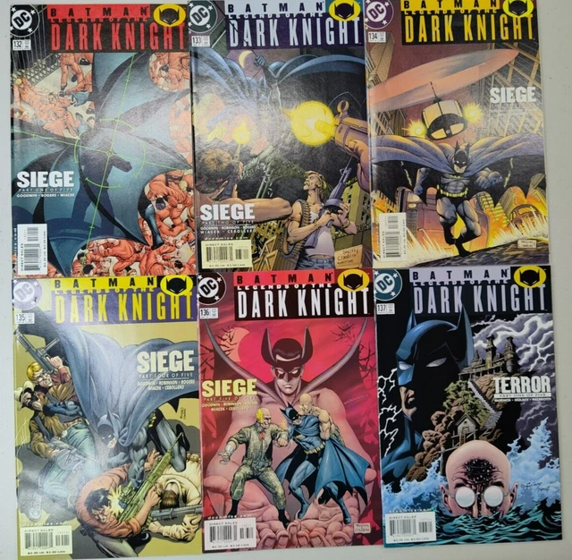 Batman: Legends of the Dark Knight #132-137 DC 2000/01 Comic Books VF/NM