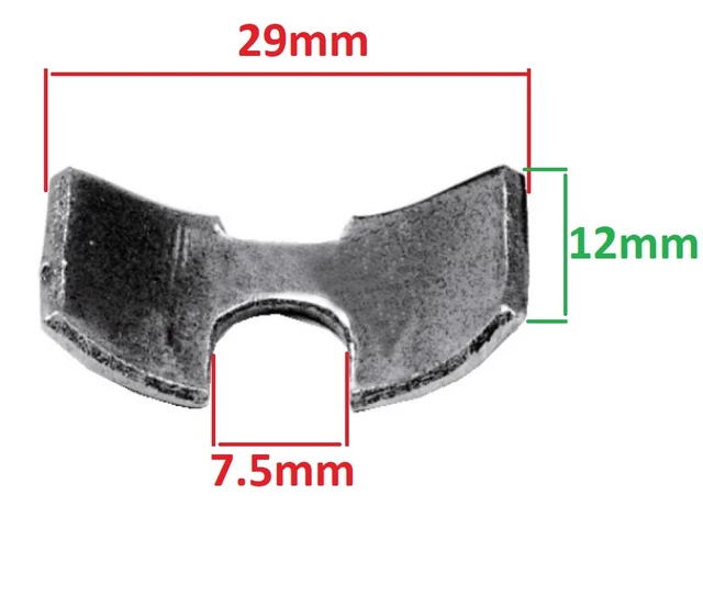 Cyclingcolors Bett Schrauben Set M8 | 2x Komplett-Set Mit Segmentteil Und Muttern