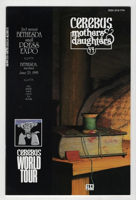 CEREBUS  #194   DAVE SIM   (AARDVARK-VANAHEIM)  VF  or  BETTER!!
