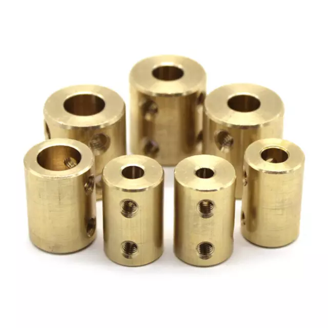 Brass Coupling Rigid Jaw Coupler Stepper Motor Shaft Joint Connector 3D Printer