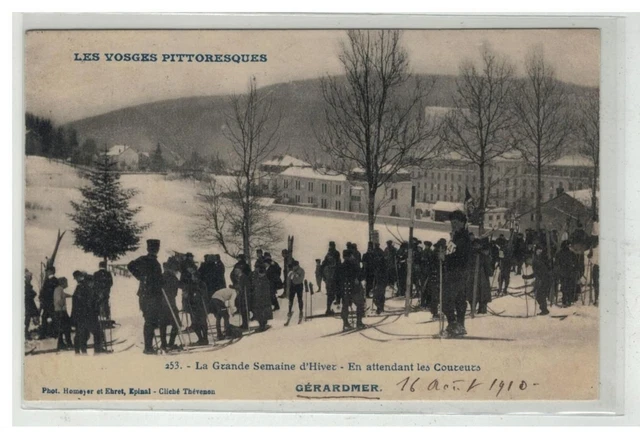 88 Gerardmer #16539 Big/Large Semaine Winter IN Waiting for The Runners