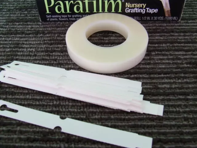 New 1 Roll Original Parafilm Nursery Grafting Tape 1/2 in. x 30 yds. (1080  in.)