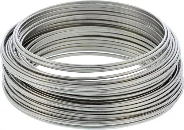 Bendable Non-Moving Corrosion-Prevention Mirror-Like Wire -0.025" Dia. - 596" ft