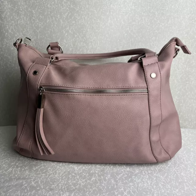 Steve Madden Blush Pink Faux Leather Shoulder Bag
