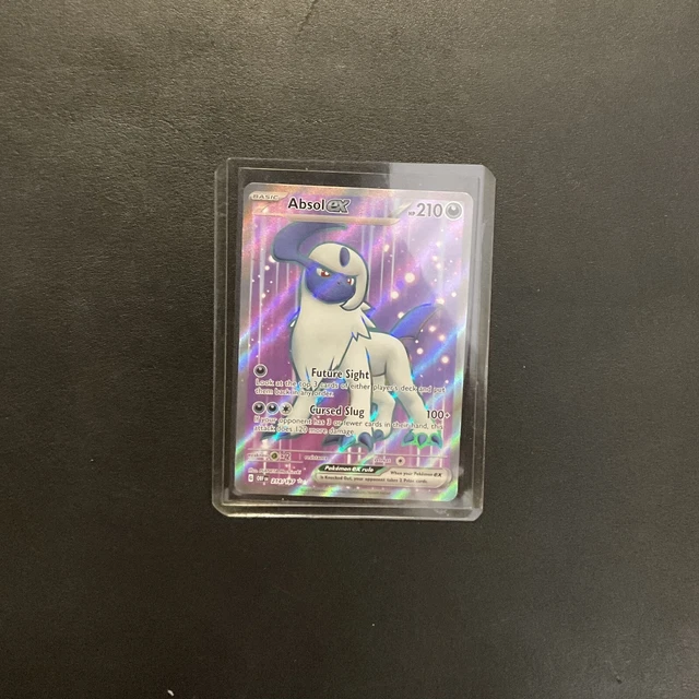 Absol ex - 214/197 Obsidian Flames Full Art Pokemon - MINT Ultra Rare