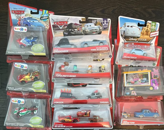 Disney Cars Huge Htf Lot Topolino Yokoza Chisaki Francesca Taia Decotura & More