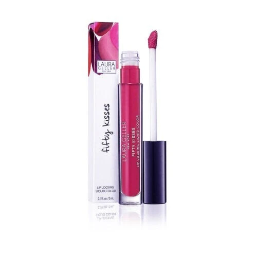 Laura Geller  Fifty Kisses Lip Gloss| Shade - Ruby Romance - Boxed