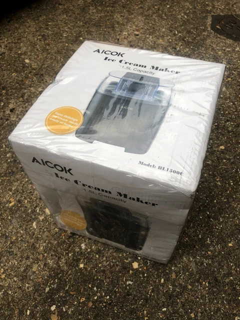 Aicok Bl1500C Ice Cream Maker - Black £50.00 - Picclick Uk