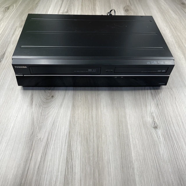TOSHIBA DVR620KU DVD VCR Combo Player HDMI VHS To DVD Dubbing No Remote