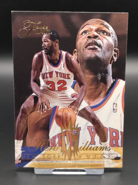 1994-95 Fleer Flair Basketball NBA Herb Williams New York Knicks #272