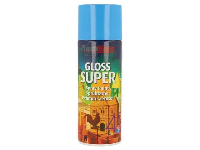 PlastiKote 440.0011136.076 brillo súper spray azul claro 400 ml