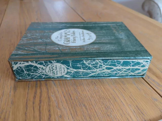 The Complete Grimm's Fairy Tales Book Slipcase Arthur Rackham Illustrated HB