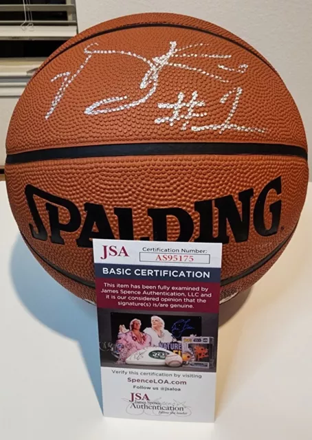 Derrick Rose #1 Signed Autographed Basketball Chicago Bulls Spalding NBA