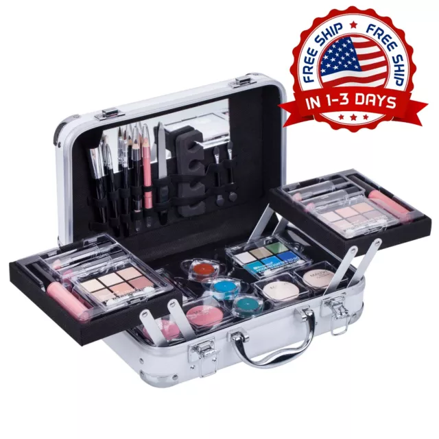 Bolsa Kit De Maquillaje Profesional Sombras De Lipstic De Ojos Bolsa A Llevar