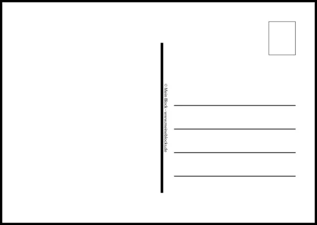 100 Foto Postkarten Etiketten - Postkartenaufkleber von Experten empfohlen