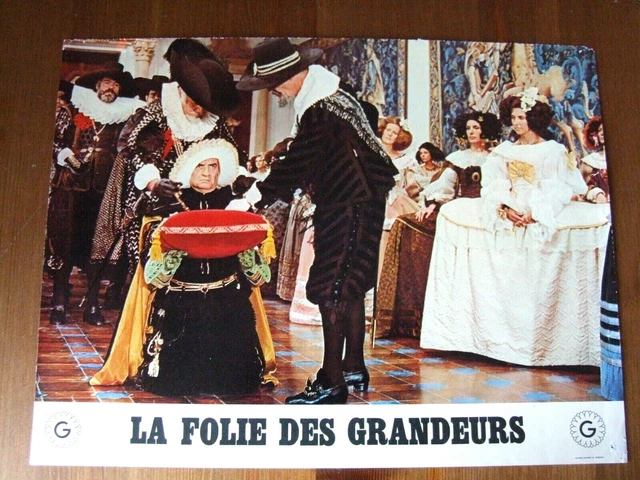 *LOUIS DE FUNES La folie des grandeurs Ane photo cartoline originale