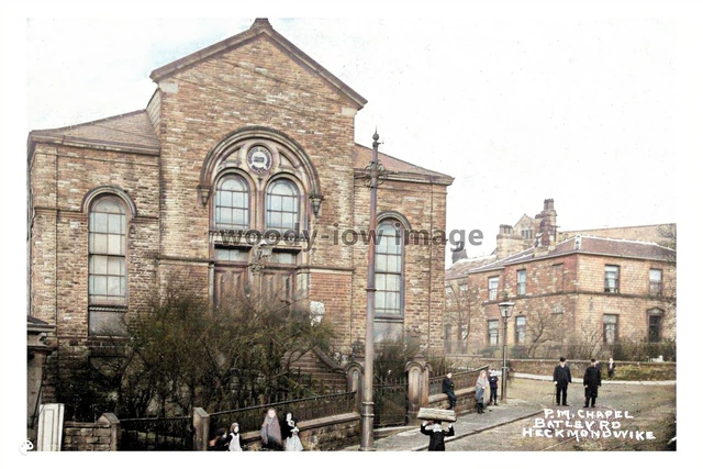 ptc5805 - Yorks - Early view of P.M.Chapel, Batley Rd. Heckmondwike - print 6x4