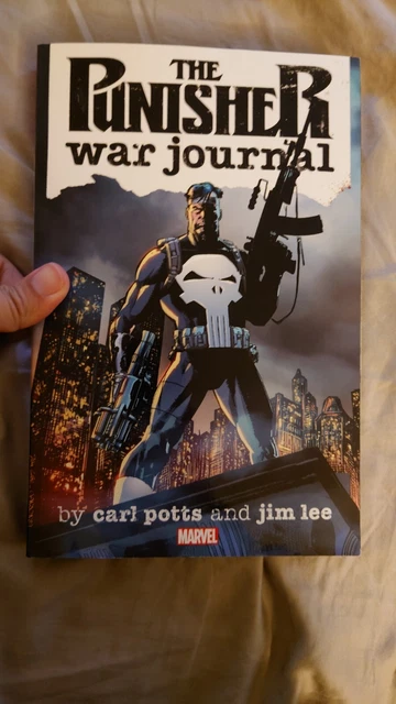 The Punisher War Journal by Carl Potts and Jim Lee Marvel Deluxe TPB 2015 (1-19)