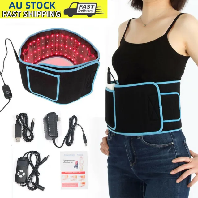 660nm & 850nm Near Infrared Red Light Therapy Heated Wrist Belt For Pain Relief