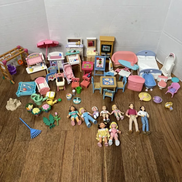 Furniture for fisher price dollhouse deals