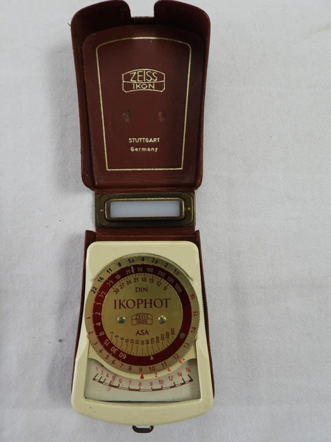 Vintage Zeiss Ikon IKOPHOT Light Meter – Stuttgart Germany – Working - Photo, audio & vidéo