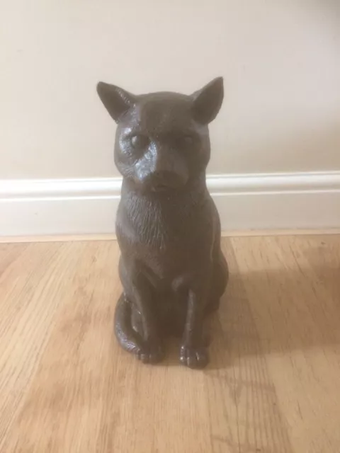 Cat Sitting Urn, Pet Memorial, Cat Urns For Ashes, Casket Urn
