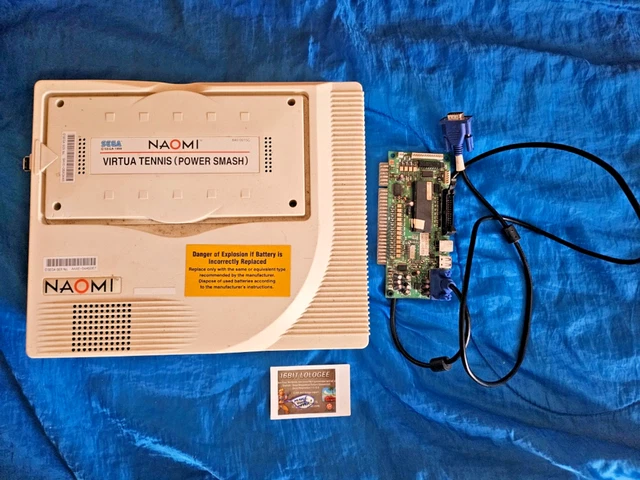 Jeu SEGA Naomi Virtua Tennis – Version Complète Avec Dongle, Support GDROM, Très Bon État