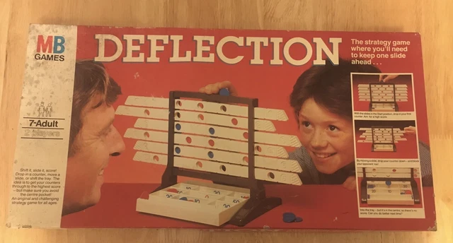 VINTAGE MB GAMES Deflection Strategy Board Game 1981. Incomplete. £4.95 ...