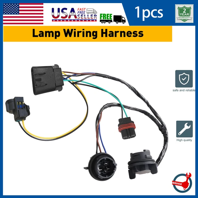 1PCS Headlight Wiring Harness For 2007-2014 Chevrolet Silverado 2500 HD 25962806