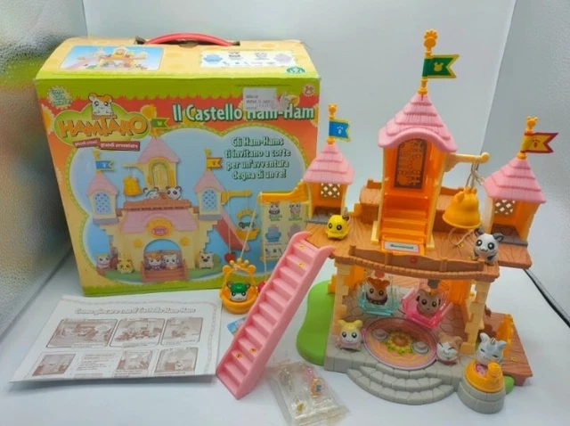 Hamtaro Castello Manga Anime Kawai  Ham Ham Criceto Giapponese Pvc Action Figure