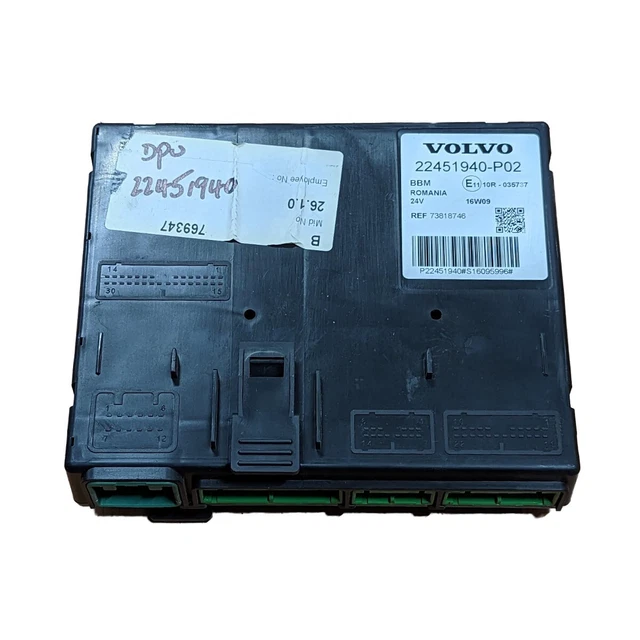 USED VOLVO FH4 Euro-6 BBM Control Unit ECU Module 22451940 £250.00 ...