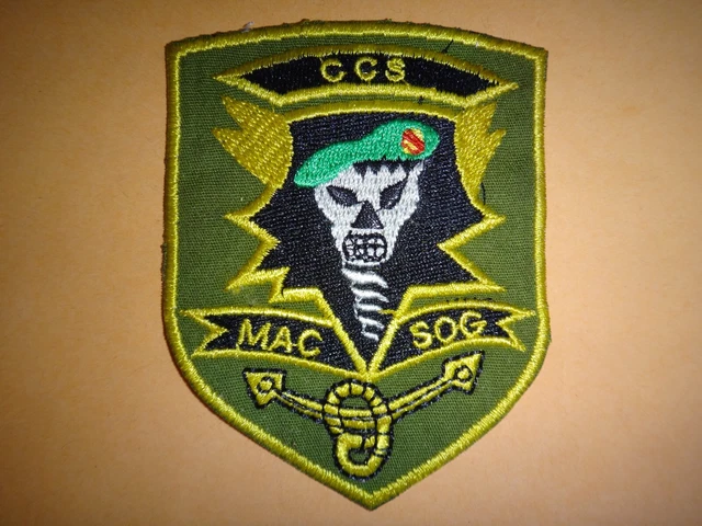 VIETNAM WAR US 5th Special Forces Group MACV-SOG CCS Semi-Subdued Patch ...