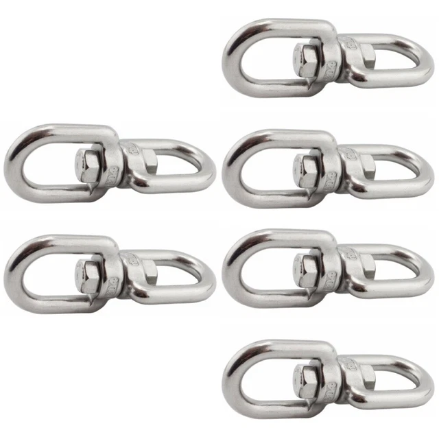 6 PCS Crochet Pivotant Crochet De Suspension Panier Suspendu