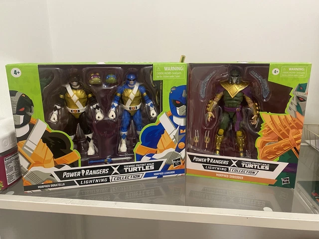 power rangers x teenage mutant ninja turtles Leonardo, Donatello & Shredder