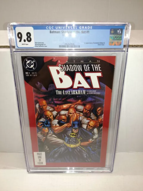 Cgc 9.8 Dc Batman Shadow Of The Bat #1 6/92 1St Jeremiah Arkham