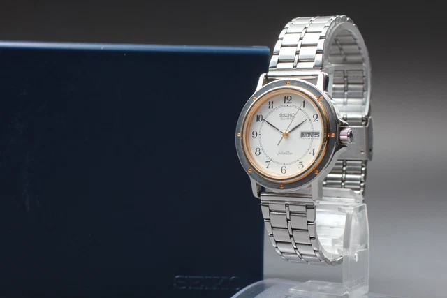 Montre Vintage Advance Quartz L45T - Avec Boîte Et Notice, Occasion