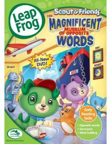 Leap Frog: Scout & Friends: The Magnificent Museum of Opposite Words [New DVD]