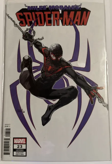 Miles Morales Spider-Man #23 David Finch Variant Marvel 2019 NM