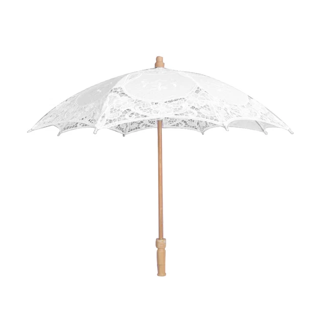 Ombrellone bianco sposa ombrello sposa decorativo pizzo damigella d'onore