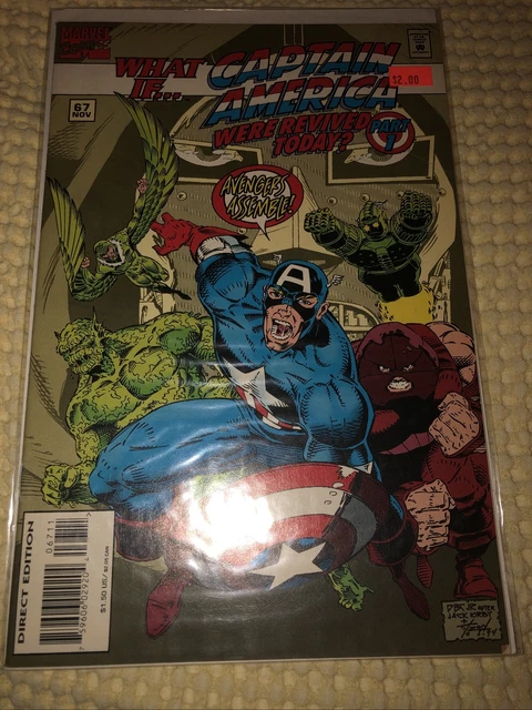 What If #67 Captian America were Revived Today set NEWSSTAND 1994 Avengers