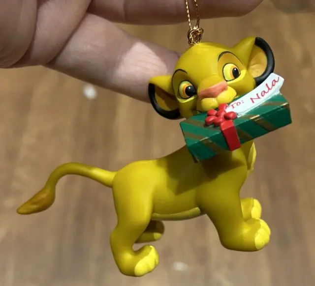 Grolier Disney's The Lion King Simba Presidents Edition Christmas Tree Ornament
