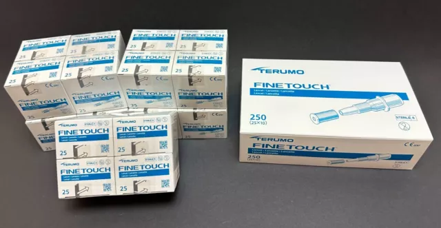 Terumo FineTouch Lanzetten 1 x Pack je 25 Stück