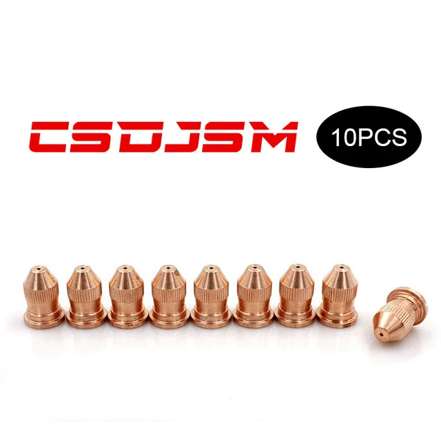 10pcs PT-20AM Plasma Cutting 21329 Tip Nozzle 70A 1.3mm fit ESAB PT20 Torch