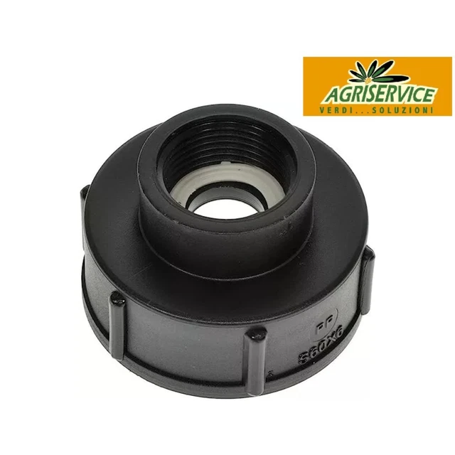 TopHomer Raccordo S60 X 6 Con Attacco Maschio 3/4